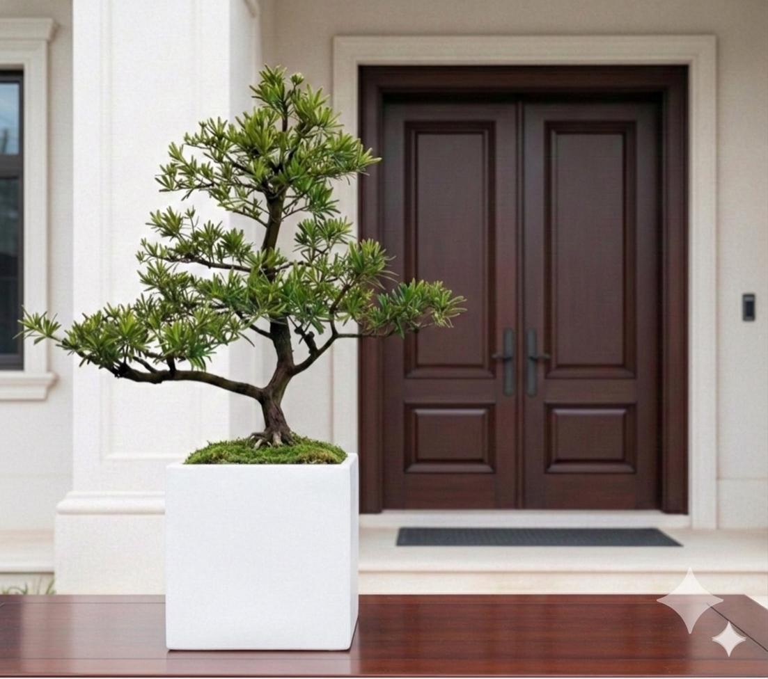 #已售出#藝術造型の超大品羅漢松@配6仟超大盆