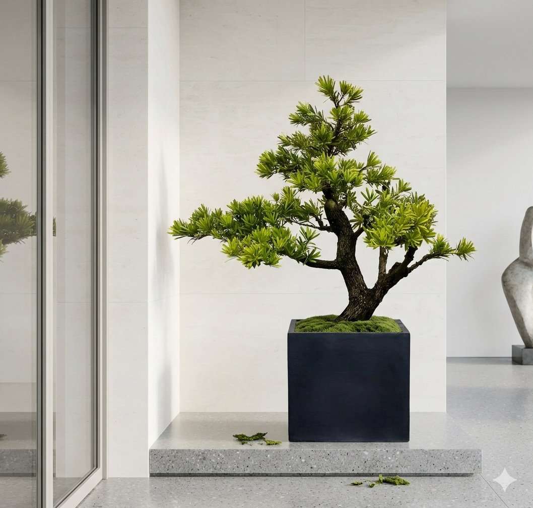 #已售出#藝術造型の大品羅漢松（配5仟大盆）