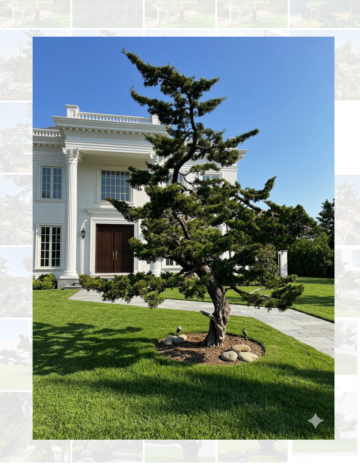 真柏庭園樹（高380公分，樹齡30年）