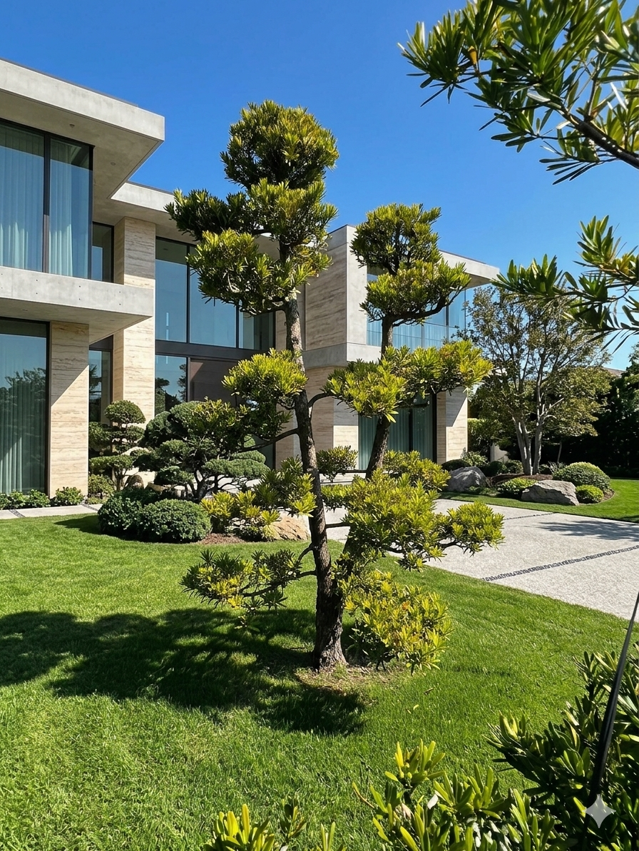 羅漢松庭園樹（樹高2.9米，樹齡20年）