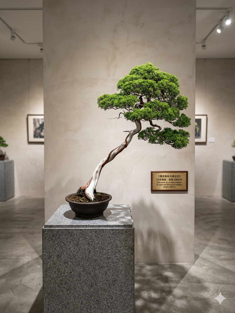 真柏藝術典藏極品（樹齡35年，高108公分）