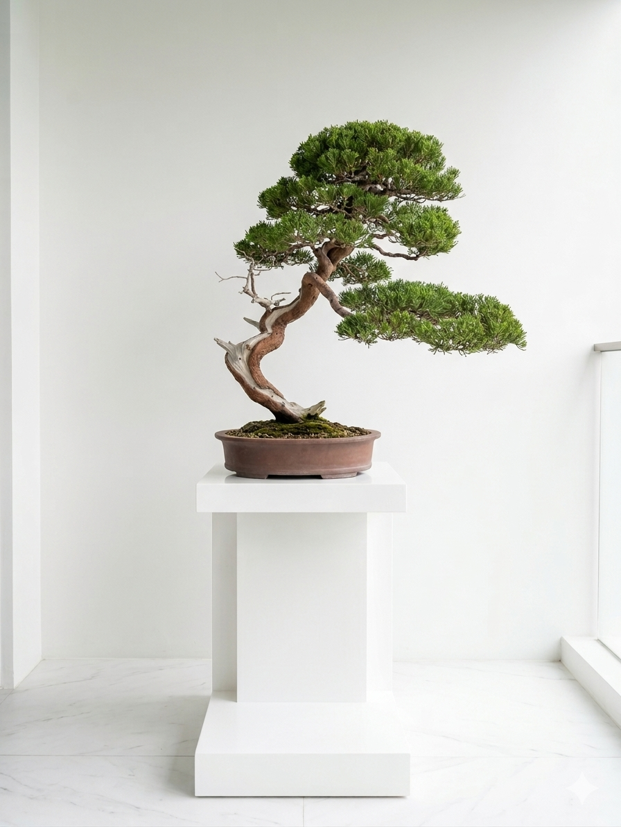 真柏藝術精品（樹齡15年，高85公分）