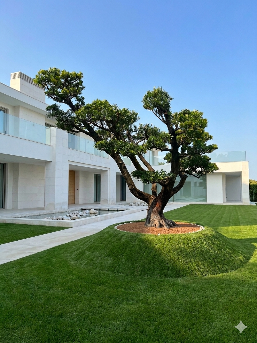 羅漢松庭園樹（頭徑40公分、樹齡30年）