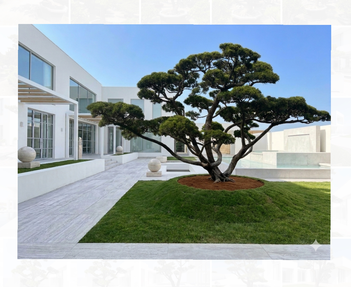 真柏庭園樹（樹齡40年、飄350公分）*售出